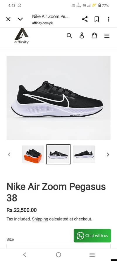 Nike Air ZooM pegasus 38