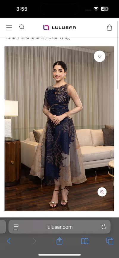 Pre-Loved LULUSAR LONG FROCK – Small Size, Excellent Condition