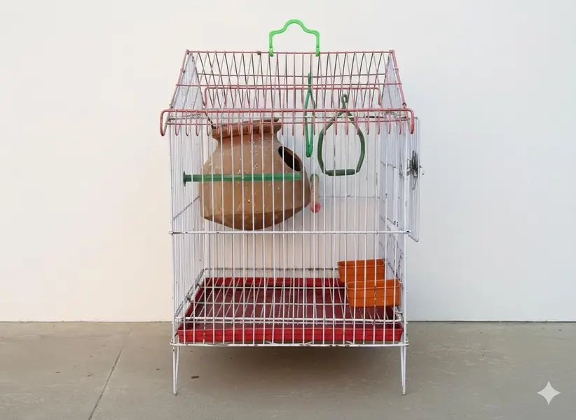 Birds Cage (Small to Medium) (fits 2 - 3 birds)