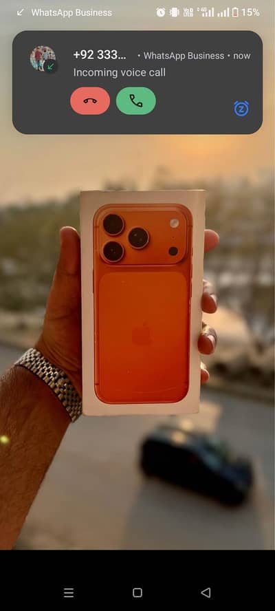 iphone 17 pro jv 256gb with box