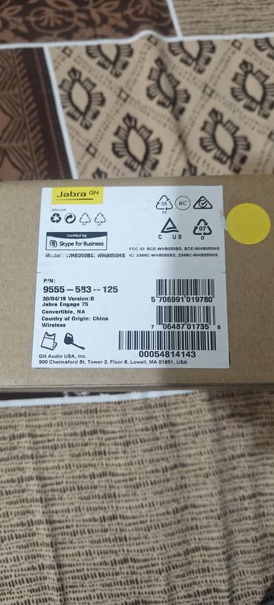 Jabra Engage 75 Wireless Headset - Mono