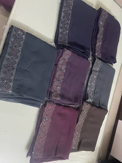 Abaya style fancy Chaddar