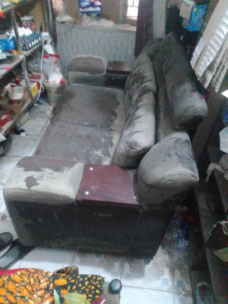 sofa two seater. 1