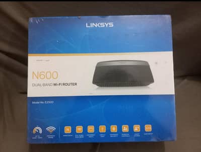 Linksys E2500 (N600) Advanced Simultaneous Dual-Band Wireless-N Router