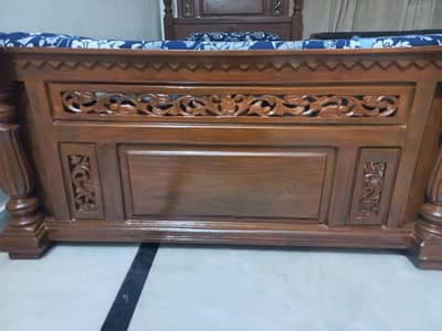 2 new chinioti single bed without mattress