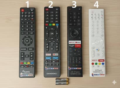 Smart Remote Control For TCL Haier Lg Sony Changhong Ruba Ecostar