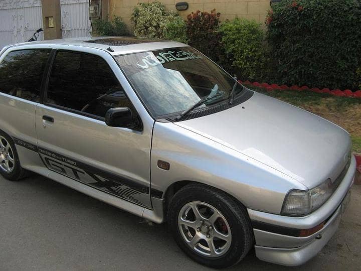 Daihatsu Charade GTTI Full Automatic 1988 Sunrof AC Heter Sound System ...