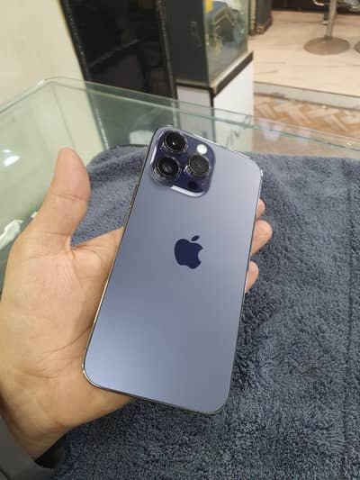 14 pro max PTA approved 512 GB 100% BH