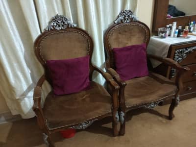 chairs and coffee table