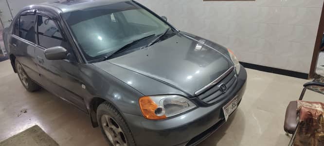 urgent Honda civic 2002 sunroof
