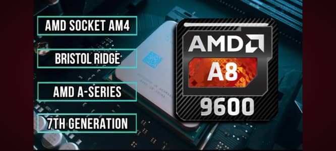 amd a8 9600 3.40 Asus A320 black board R7 2gb gaming  pc