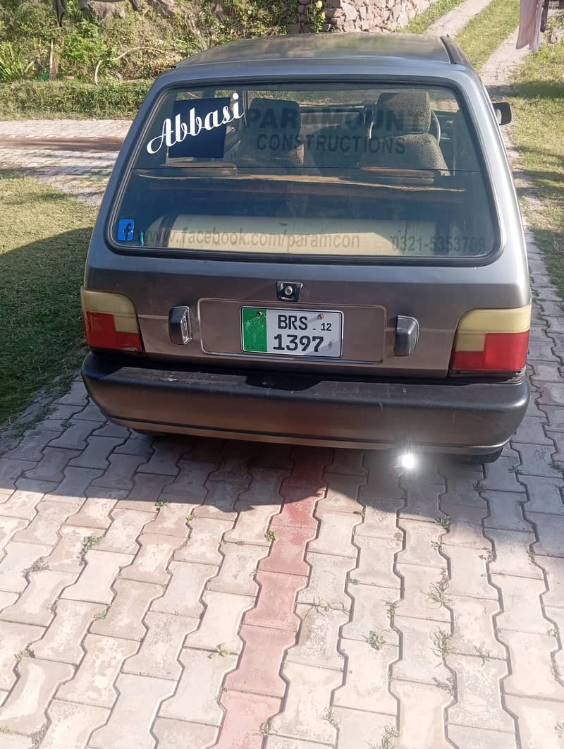 Suzuki Mehran 2012 model 2