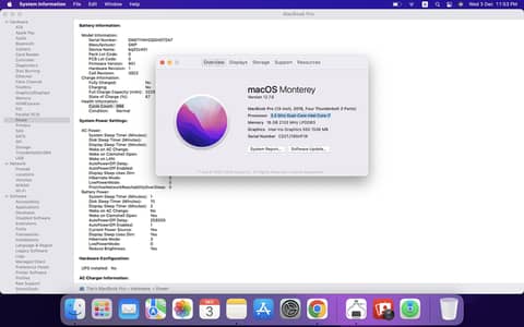 MacBook Pro 2016 Core i7 16GB RAM 512GB SSD
