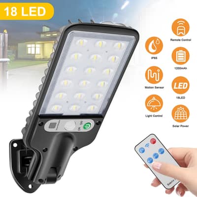 Solar Powered Energy Street Light Outdoor Lamp PIR Sensitive Light