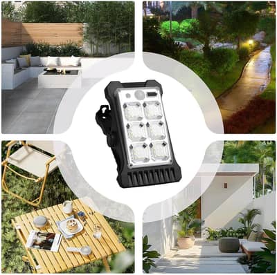 Removable Smart Solar Street Clip-On Light Motion Sensor Wall Light