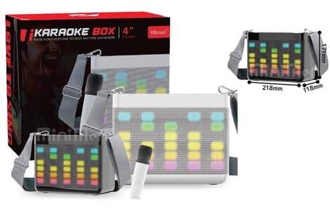 Karaoke Machine Voice Amplifier with intelligent noise reduction Mic