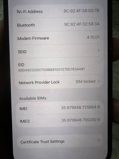 iPhone 14 non pta  jv