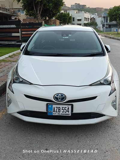 Toyota Prius Model 2017 S safety plus Islamabad regd