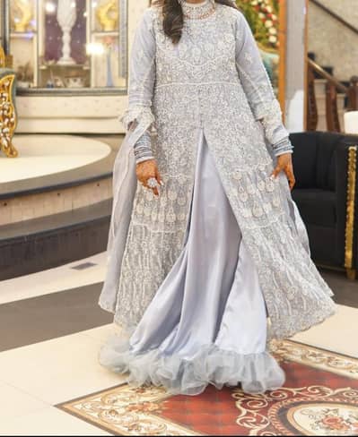 open maksi with sharara