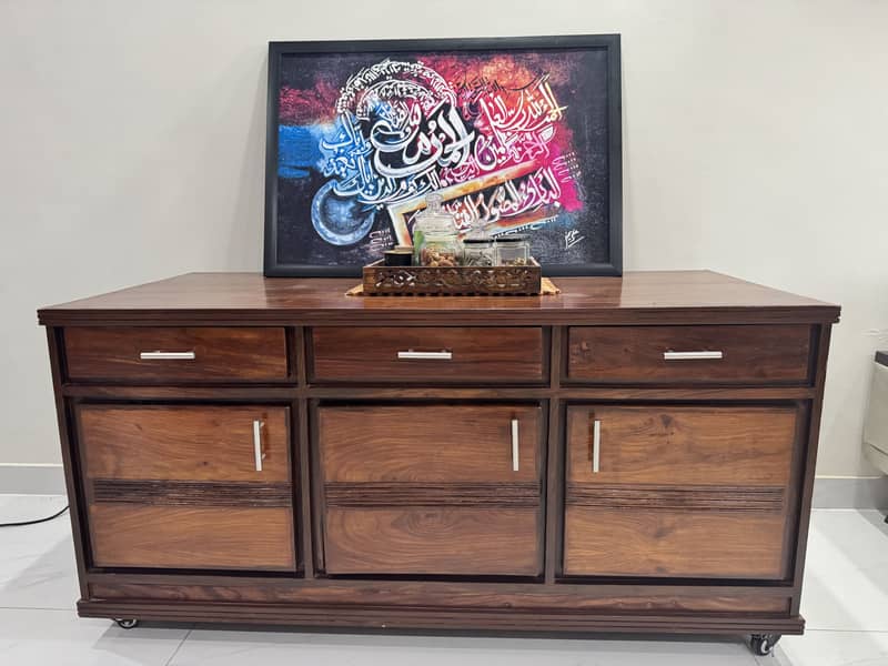 Storage console table 0