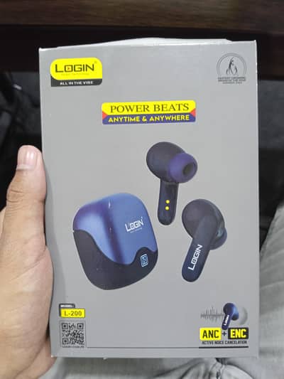 Login L-200 Wireless Earbuds
