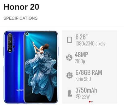 Honor 20 8/256 Approved