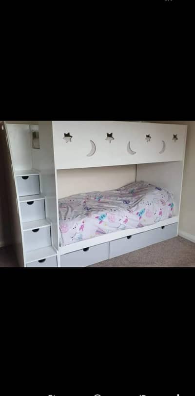 Bunk bed | Kid wooden bunker bed | Baby bed | Double bed | Triple bed