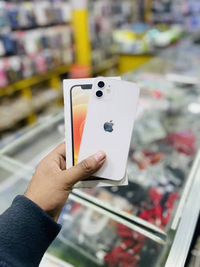 IPhone 12 64 gb pta water pack with box 80 battery health