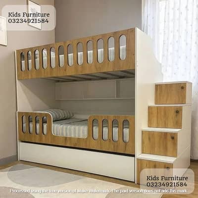 Bunk bed | Kid wooden bunker bed | Baby bed | Double bed | Triple bed
