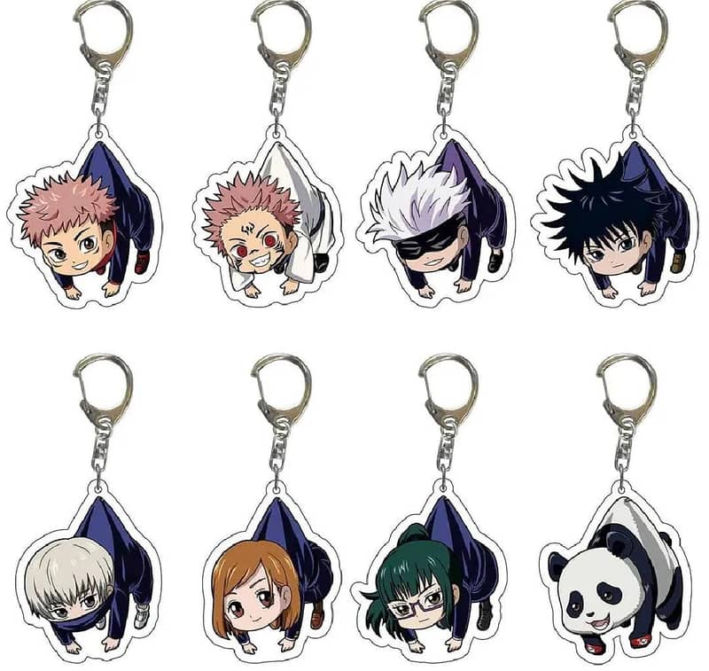 Anime acrylic keychains 4
