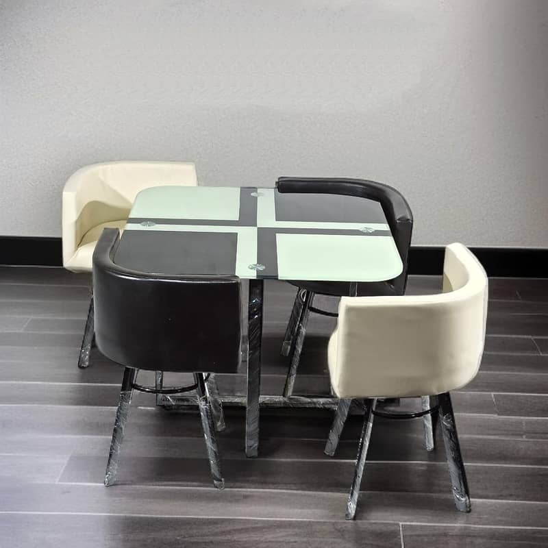 4 Person space saving dining table 2