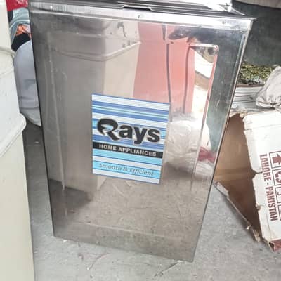 Brand New washing machine rays company steel body