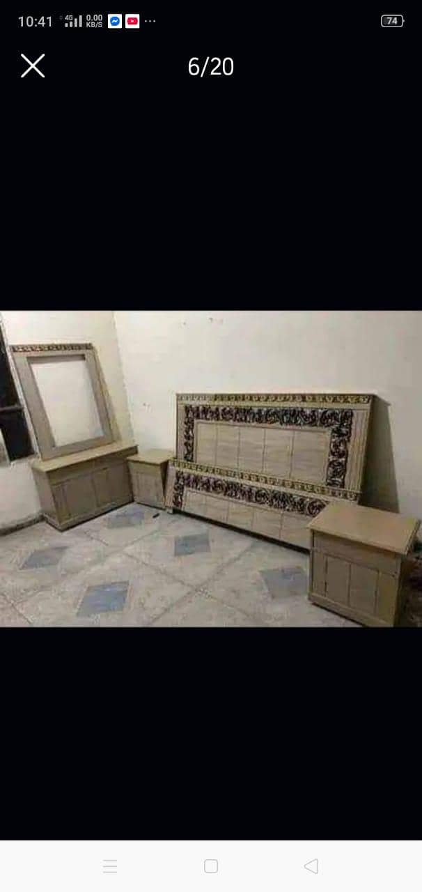 Bed dressing side tibals 10