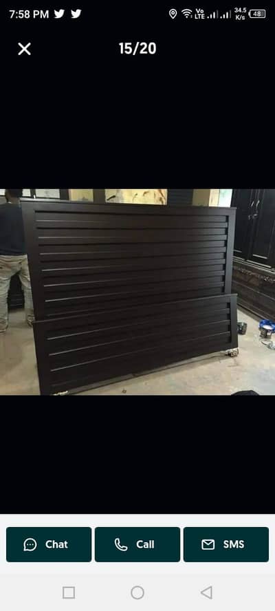 Bed dressing side tibals