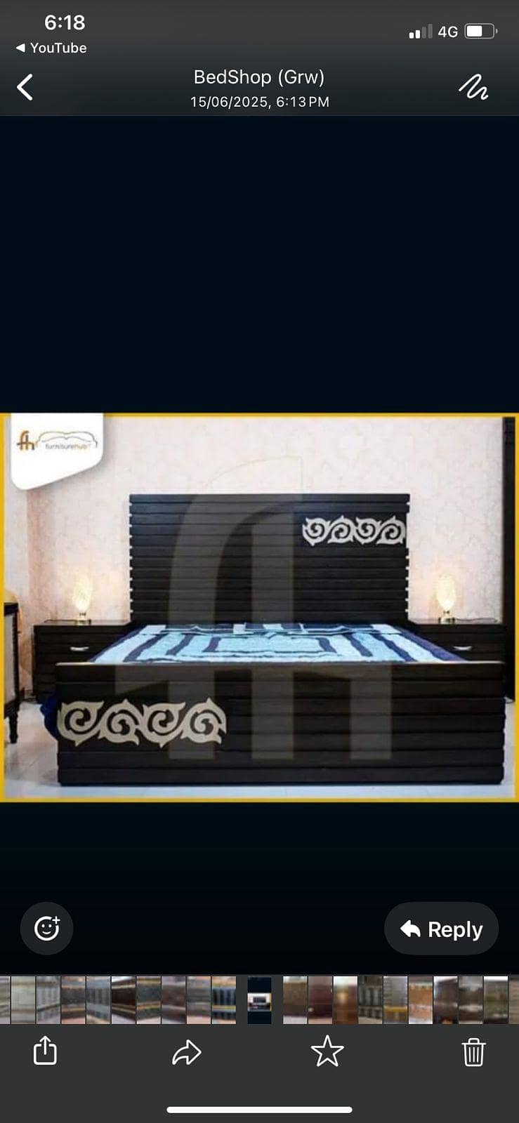 Bed dressing side tibals 1