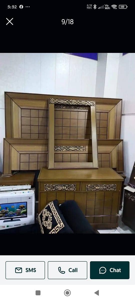 Bed dressing side tibals 10