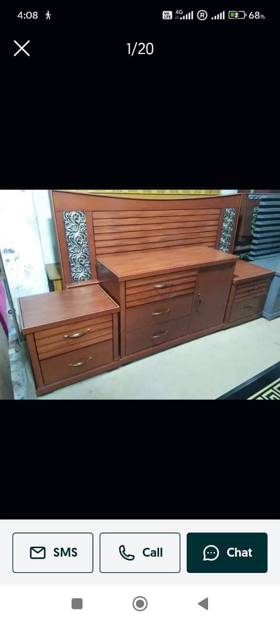 Bed dressing side tibals 12