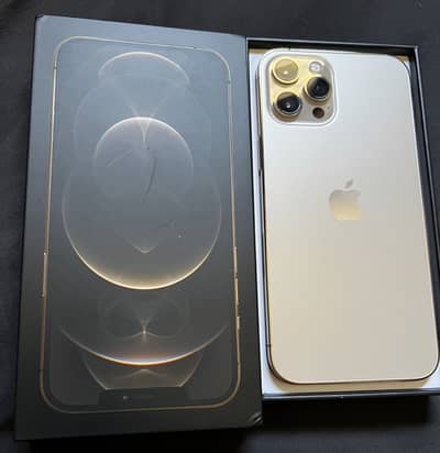 12 Pro Max 256gb 100% Watter paked official PTA approved