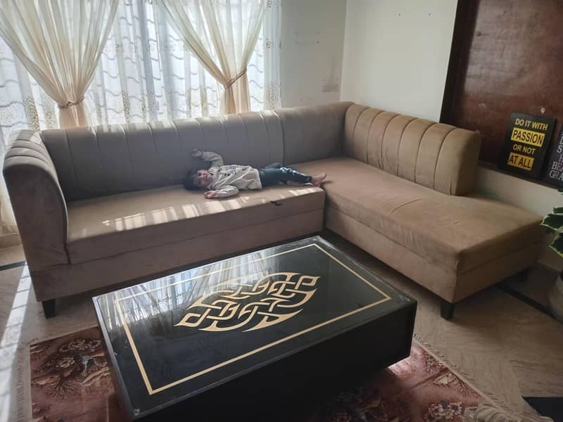 L shaped Sofa 1
