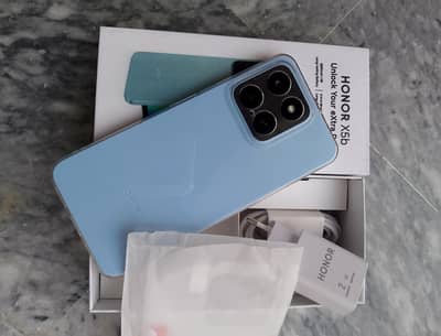Honor X5b 2024, Full Box, 5200mah battery, 50MP camera, Android 14