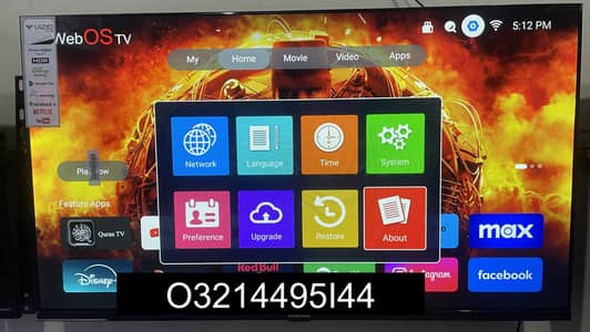 55" Smart led 52" led 50 inch Smart tv 55" led tv  Google Tv Voice con