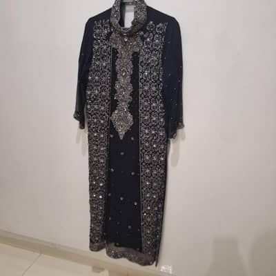 3 peice long length fancy suit