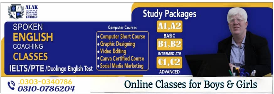 Online Teaching of  IELTS and PTE and English Language