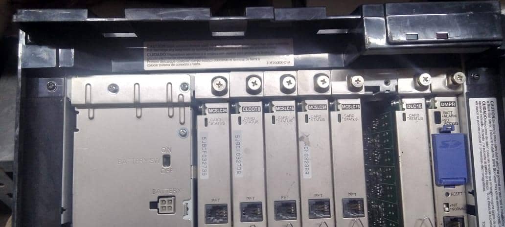 Panasonic pabx exchanges zchanges abailable 3