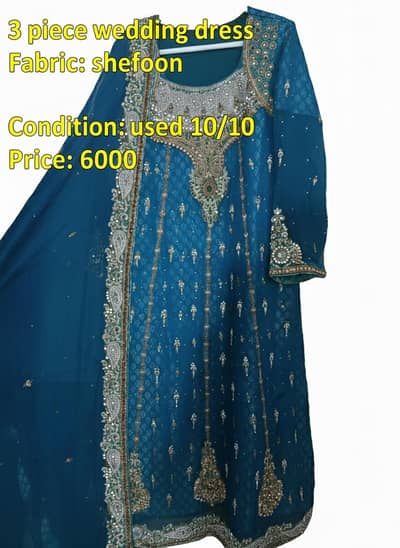 3 piece wedding dress