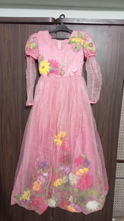 Stylish Flower Fur Maxi