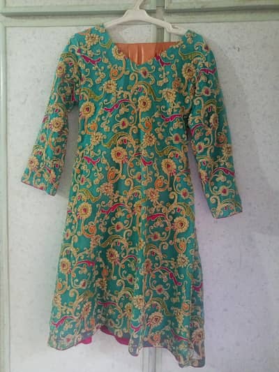 2 piece net shirt with sharara