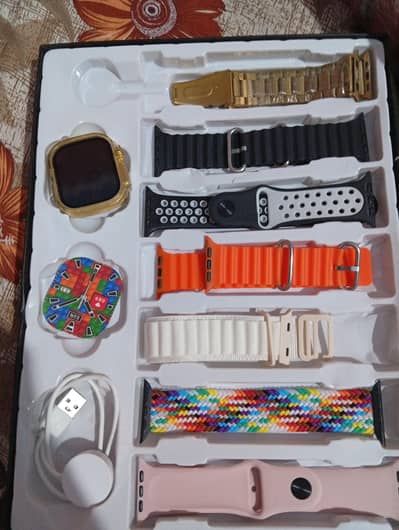 Mobile watch with multiple strips