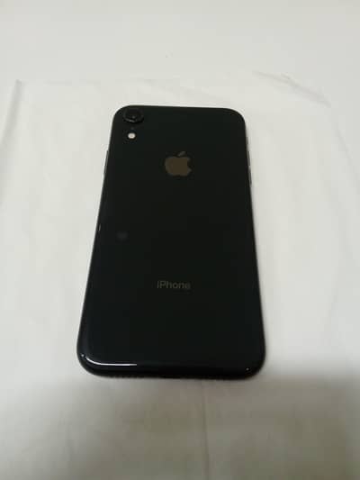 IPhone XR, black, 64gb, water pack, 10by10, tur tone, face id ative