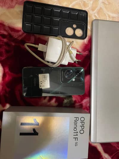 Oppo reno 11f with complete accessories